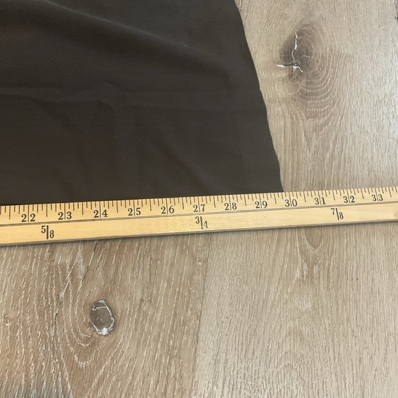 AB Studio - Townsend - Flat Front Wide Leg Dress Pants - Brown - Ladies Size 8 - Picture 10 of 13